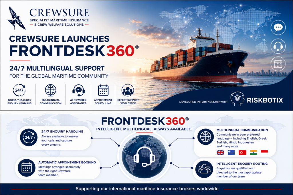 Crewsure launches FRONTDESK360 AI Receptionist
